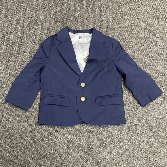 Janie and Jack Other - Janie and Jack Navy Blazer with Gold Buttons Baby Boys NWT size 6-12 months